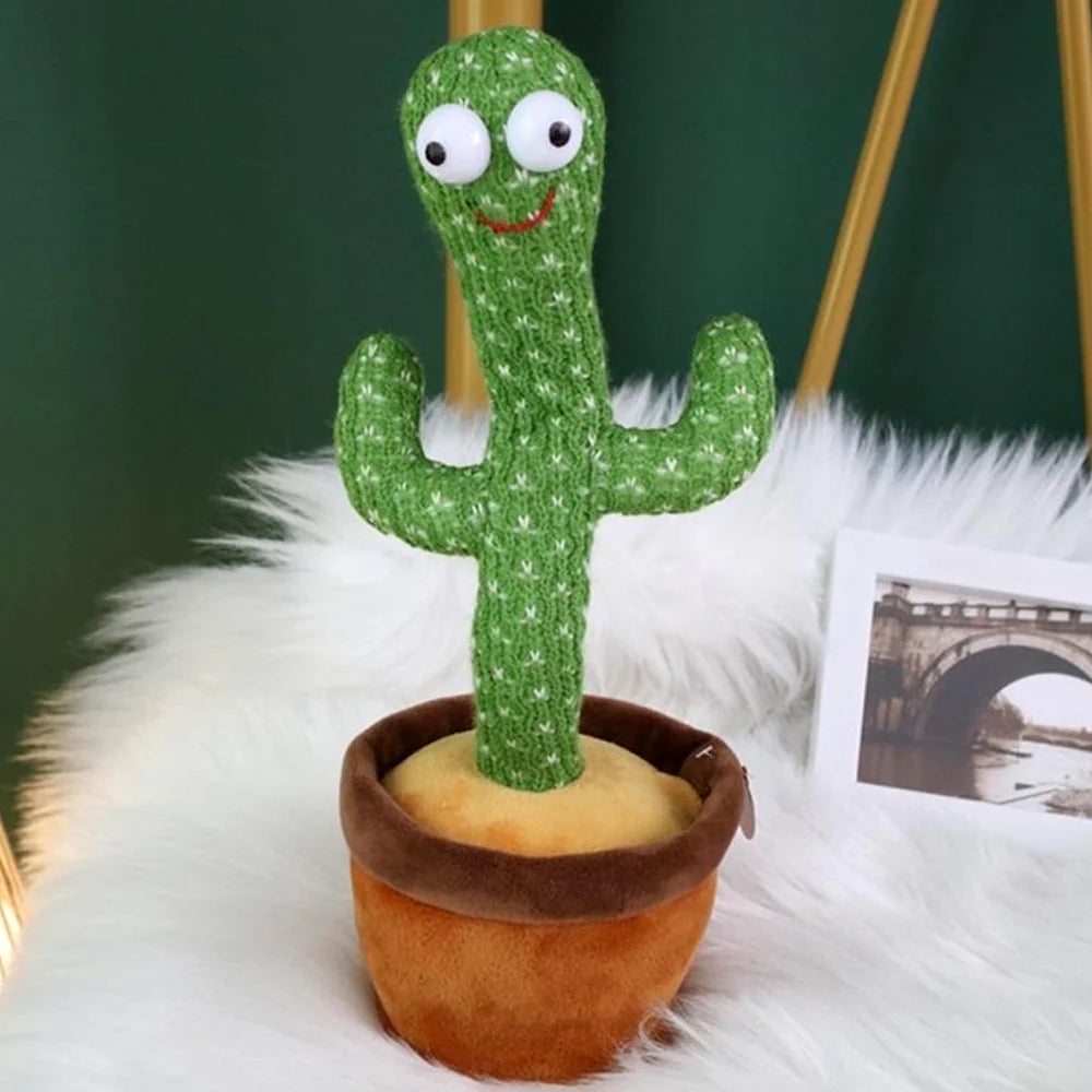 ToyZone™ Cute Dancing and Talking Cactus Toy