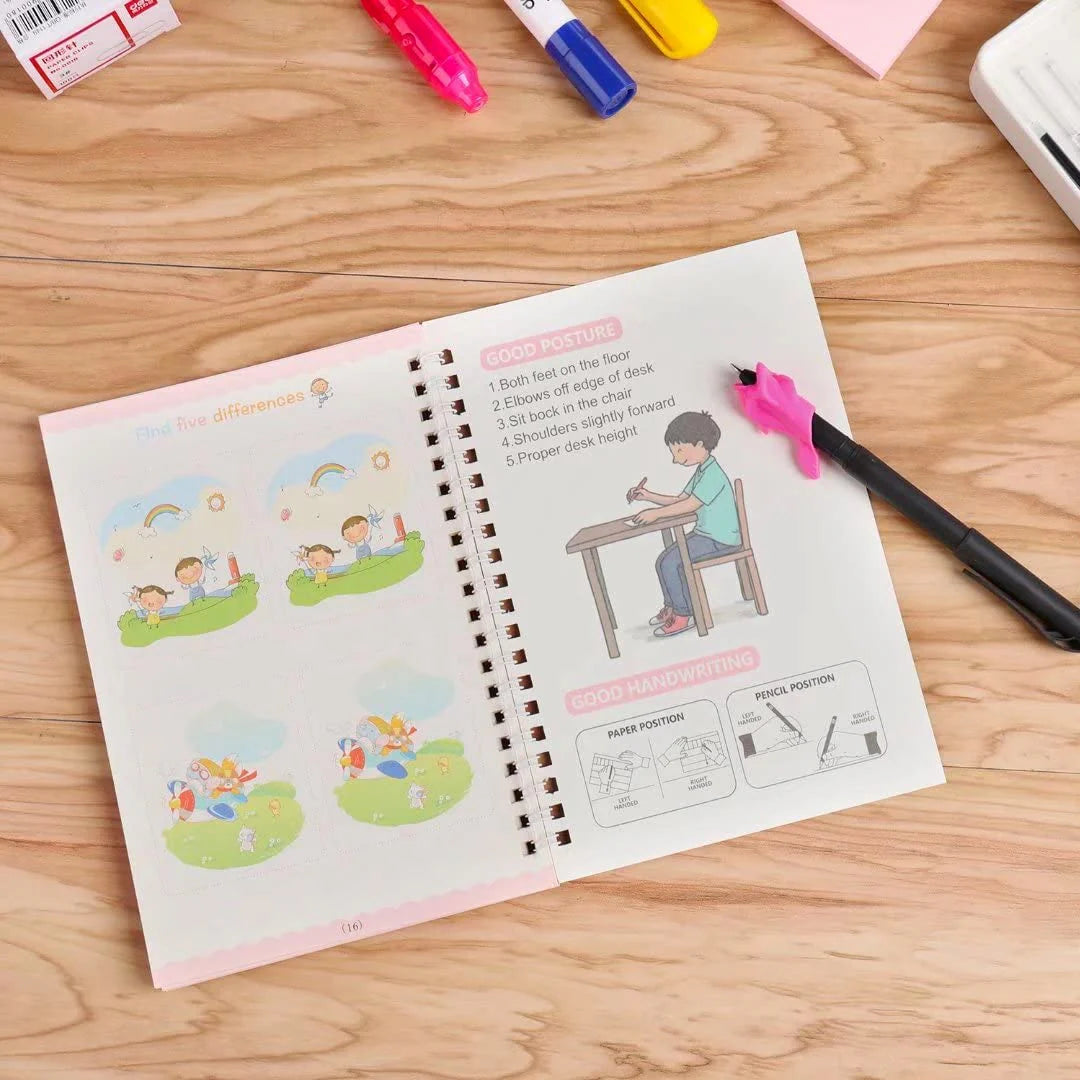 ToyZone™ Sank Calligraphy Magic Book
