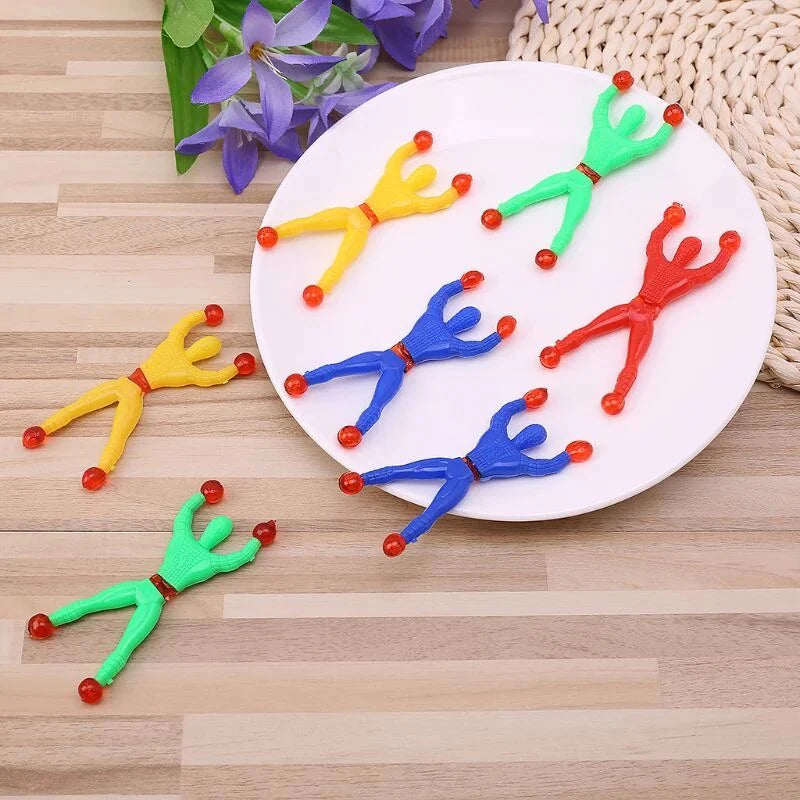 ToyZone™ Wall Climbing Flip Rolling Men 5Pcs