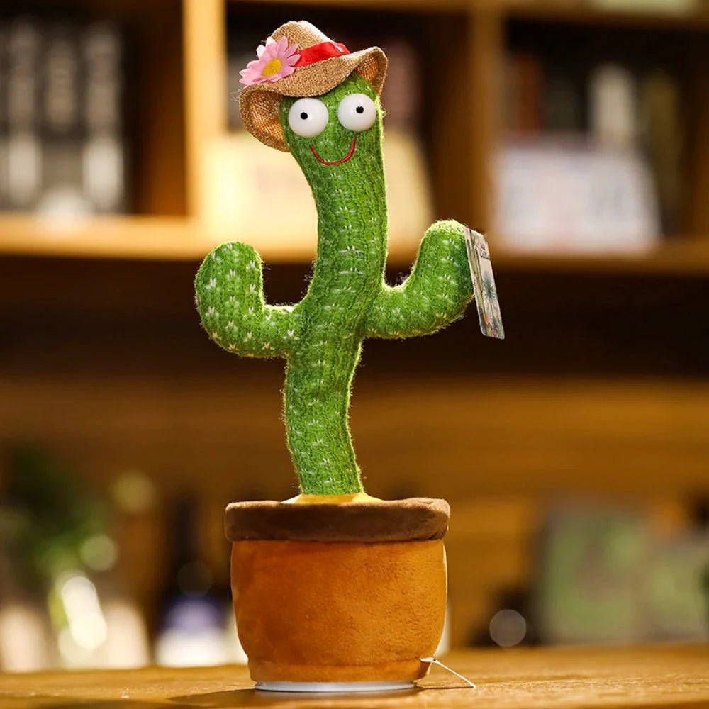 ToyZone™ Cute Dancing and Talking Cactus Toy