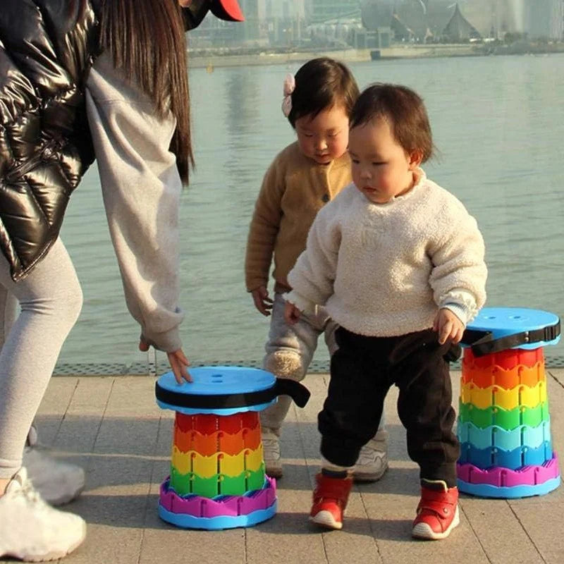 ToyZone™ Folding Portable Stool Telescopic Chair