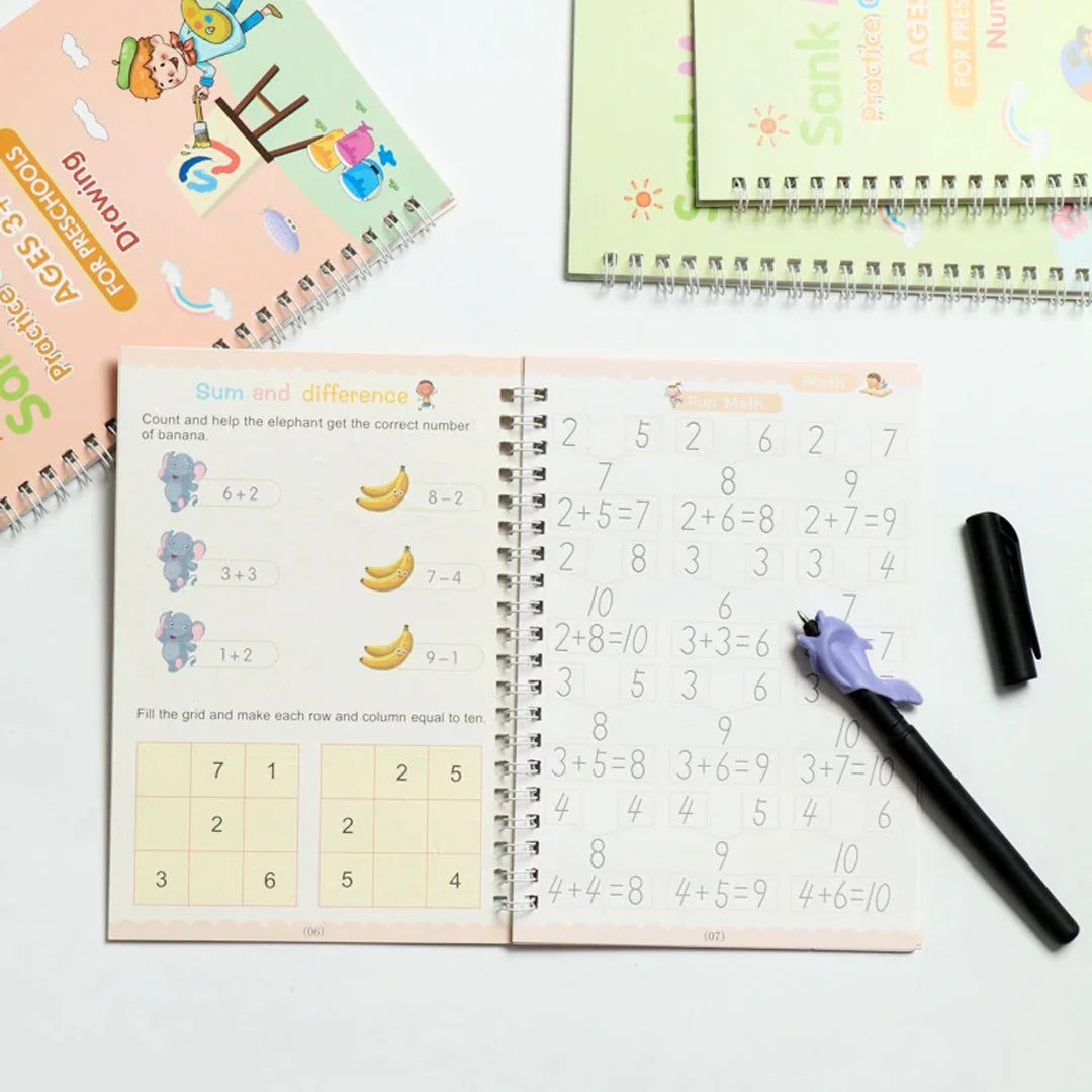 ToyZone™ Sank Calligraphy Magic Book