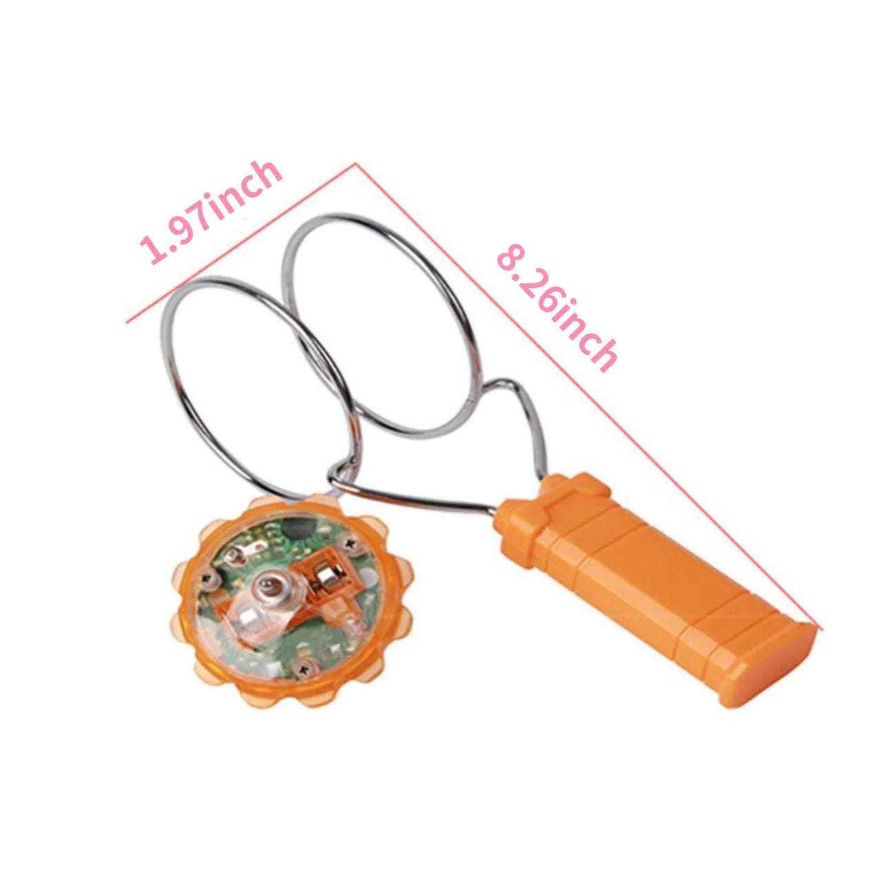 ToyZone™ High Quality Magnetic Gyro Wheel LED Flashing Spinning Top