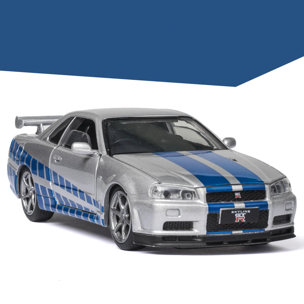 ToyZone™ Simulation Alloy Car Model Speed and Passion Car Creative Decoration