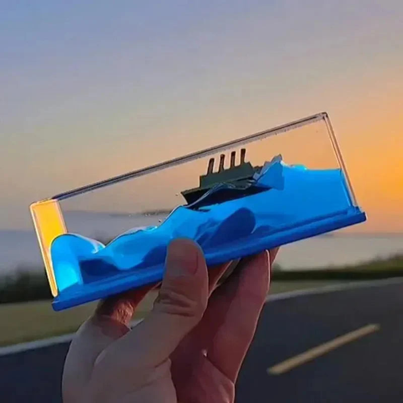 ToyZone™ Titanic Iceberg Cruise Ship Model Decoration