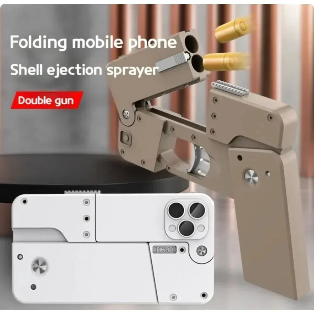 ToyZone™ Shell Ejecting Folding Phone Bullet Toy