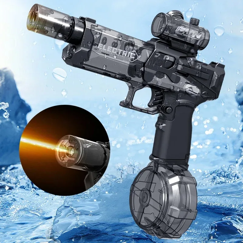ToyZone™ Long Range Automatic Electric Water Gun With Light Effect