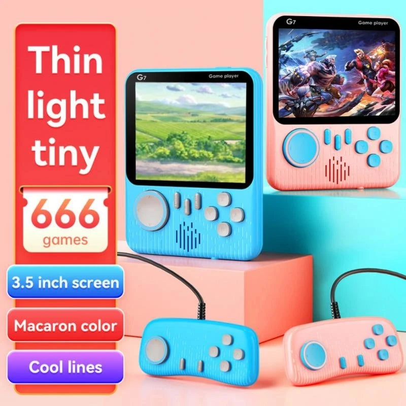 ToyZone™ G7 Mini Retro Portable Handheld Game Console