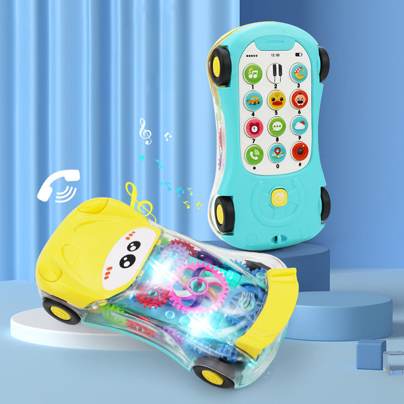 ToyZone™ Mini Transparent Phone Car