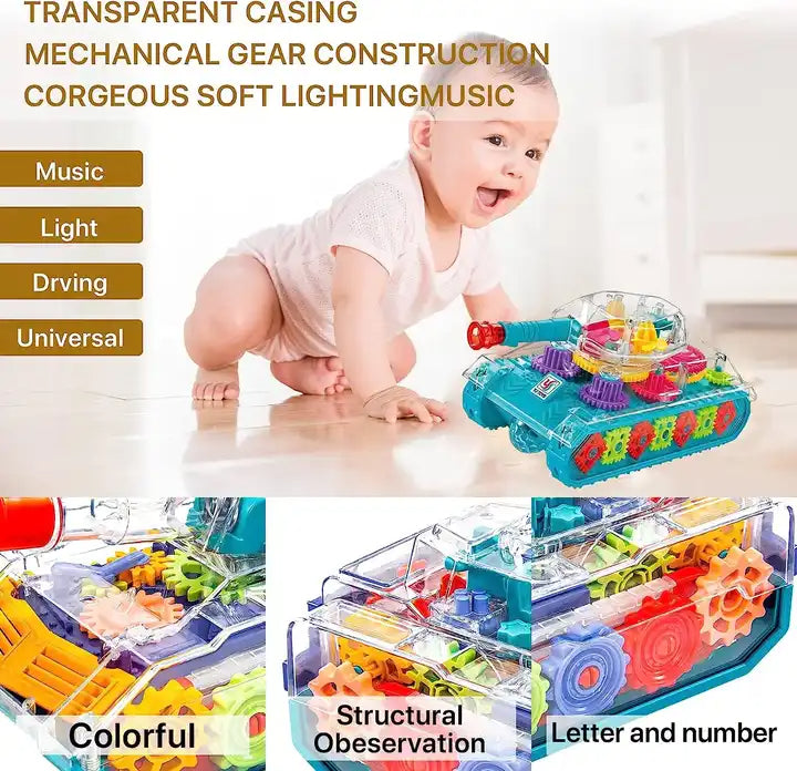 ToyZone™ Gear Tank Toy
