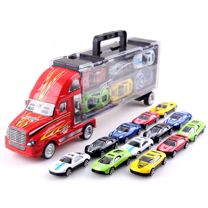 ToyZone™ Truck Carrying Cars