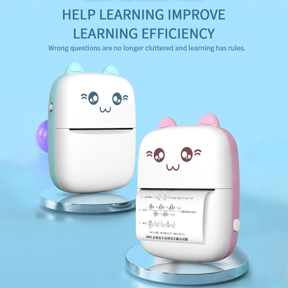 ToyZone™ Portable Mini Pocket Printer BT Thermal Printer