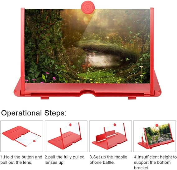 ToyZone™ Mobile Phone Screen 3D Magnifier