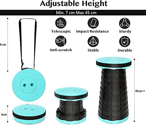 ToyZone™ Folding Portable Stool Telescopic Chair