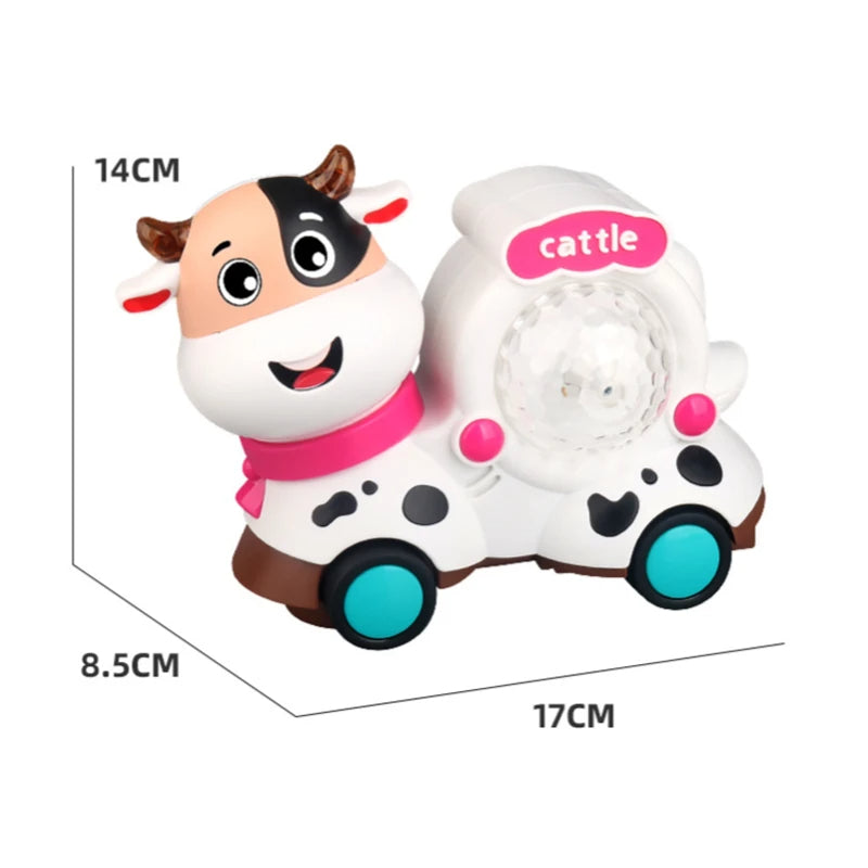 ToyZone™ Two Sided Animal Music Cattle