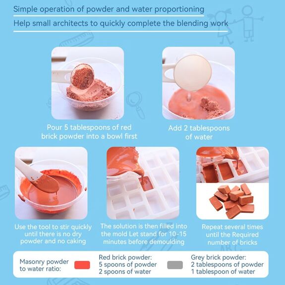 ToyZone™ Construction Kit Build Your Own Gold Brick