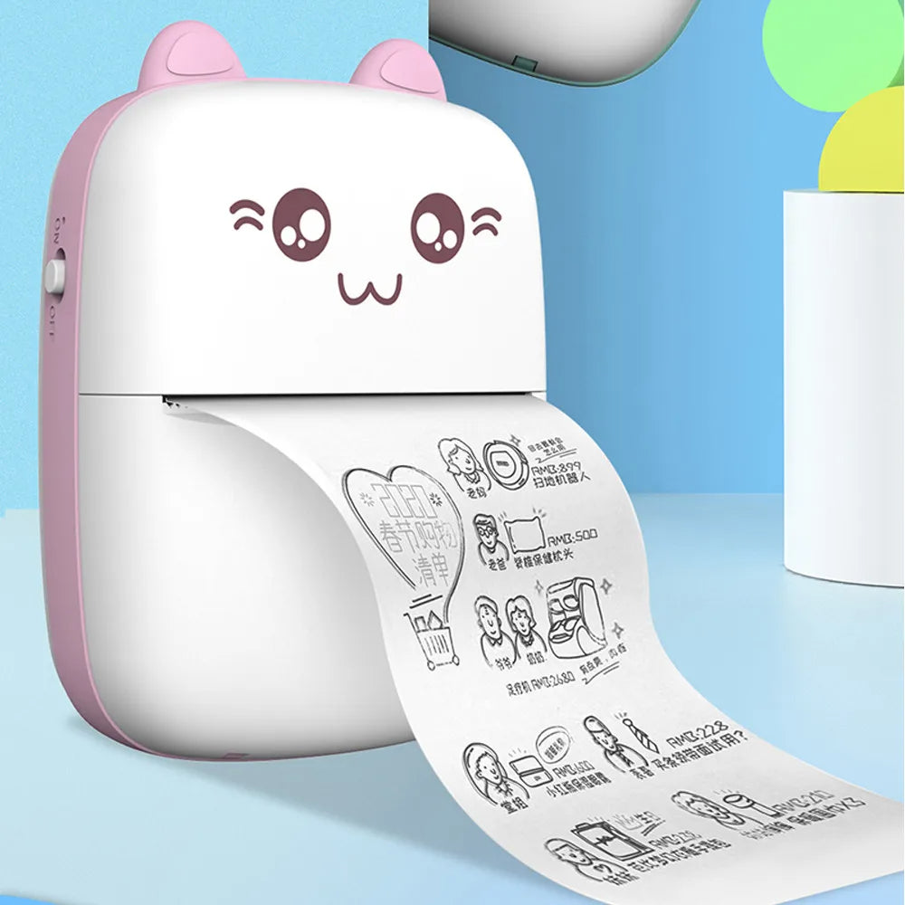 ToyZone™ Portable Mini Pocket Printer BT Thermal Printer