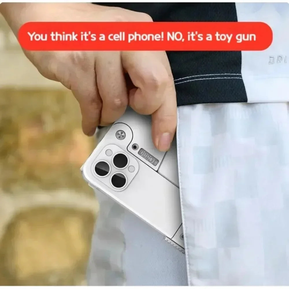 ToyZone™ Shell Ejecting Folding Phone Bullet Toy
