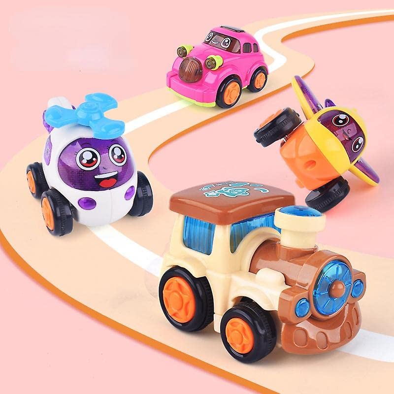 ToyZone™ Cartoon Car Box (12 Pcs)