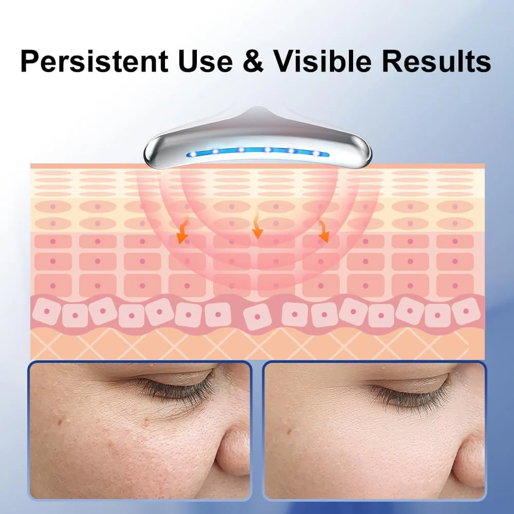ToyZone™ Skin Care Red Light Therapy for Face Facial Massager