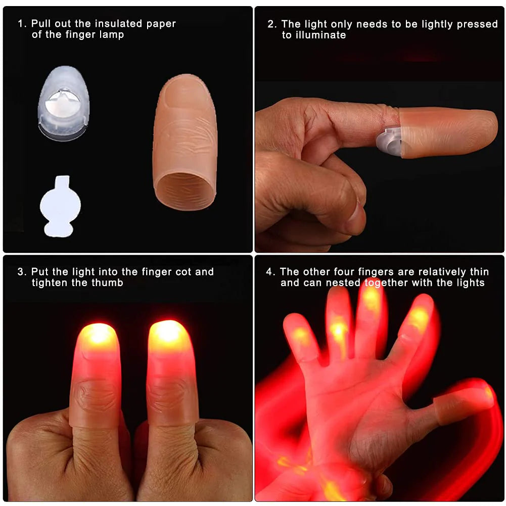 ToyZone™ Magic Finger Light - 1 Pair
