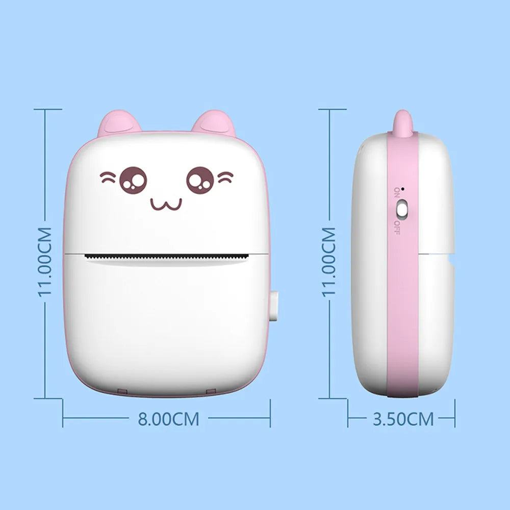 ToyZone™ Portable Mini Pocket Printer BT Thermal Printer