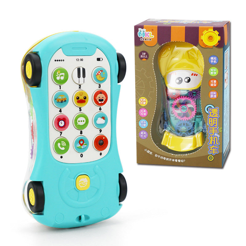 ToyZone™ Mini Transparent Phone Car