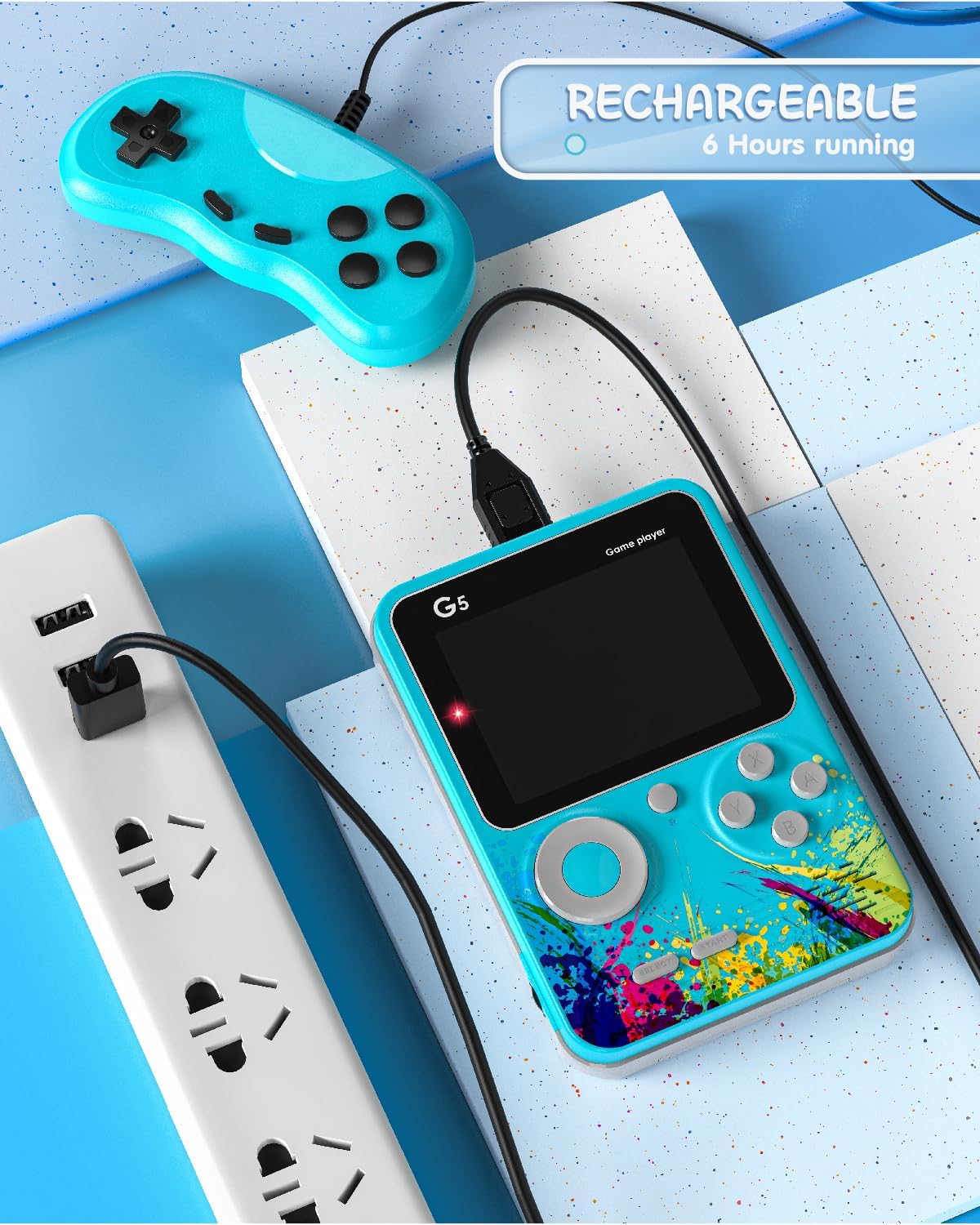 ToyZone™ G5 Game Box with 500 Games
