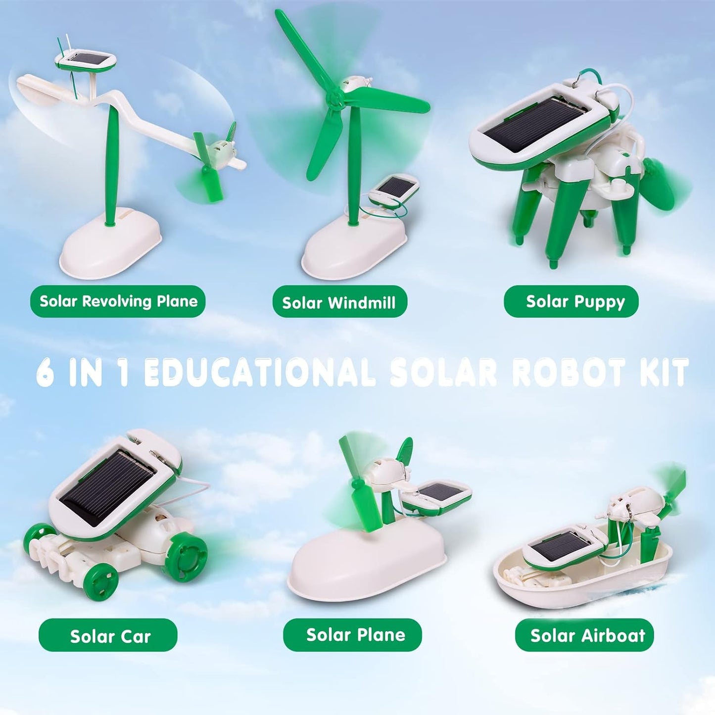 ToyZone™ 6 in 1 Solar Kit