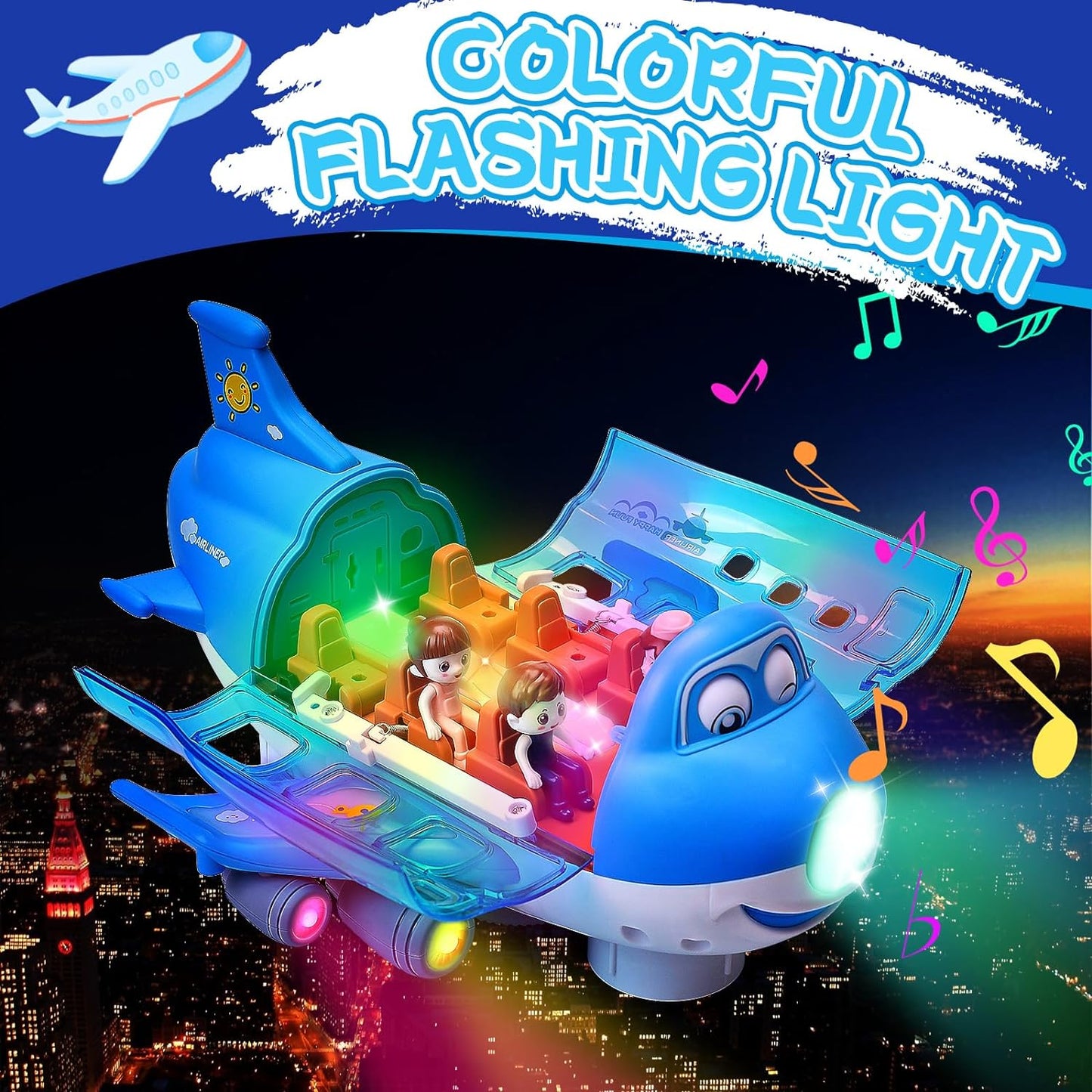 ToyZone™ Rotating Electric Airplane