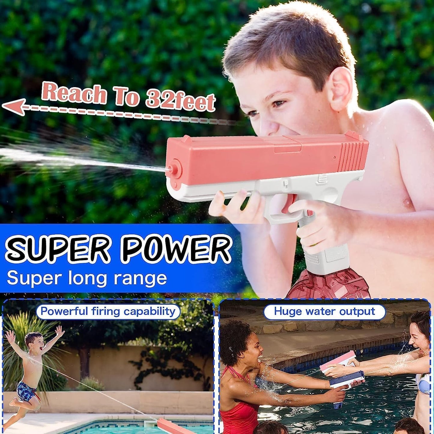 ToyZone™ Glock Electric Water Gun