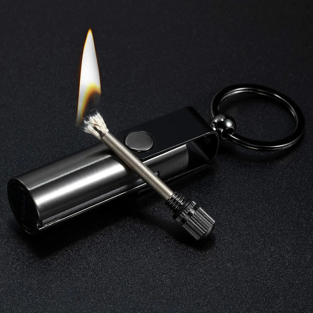 ToyZone™ Outdoor Camping Emergency Waterproof Flint Fire Keychain
