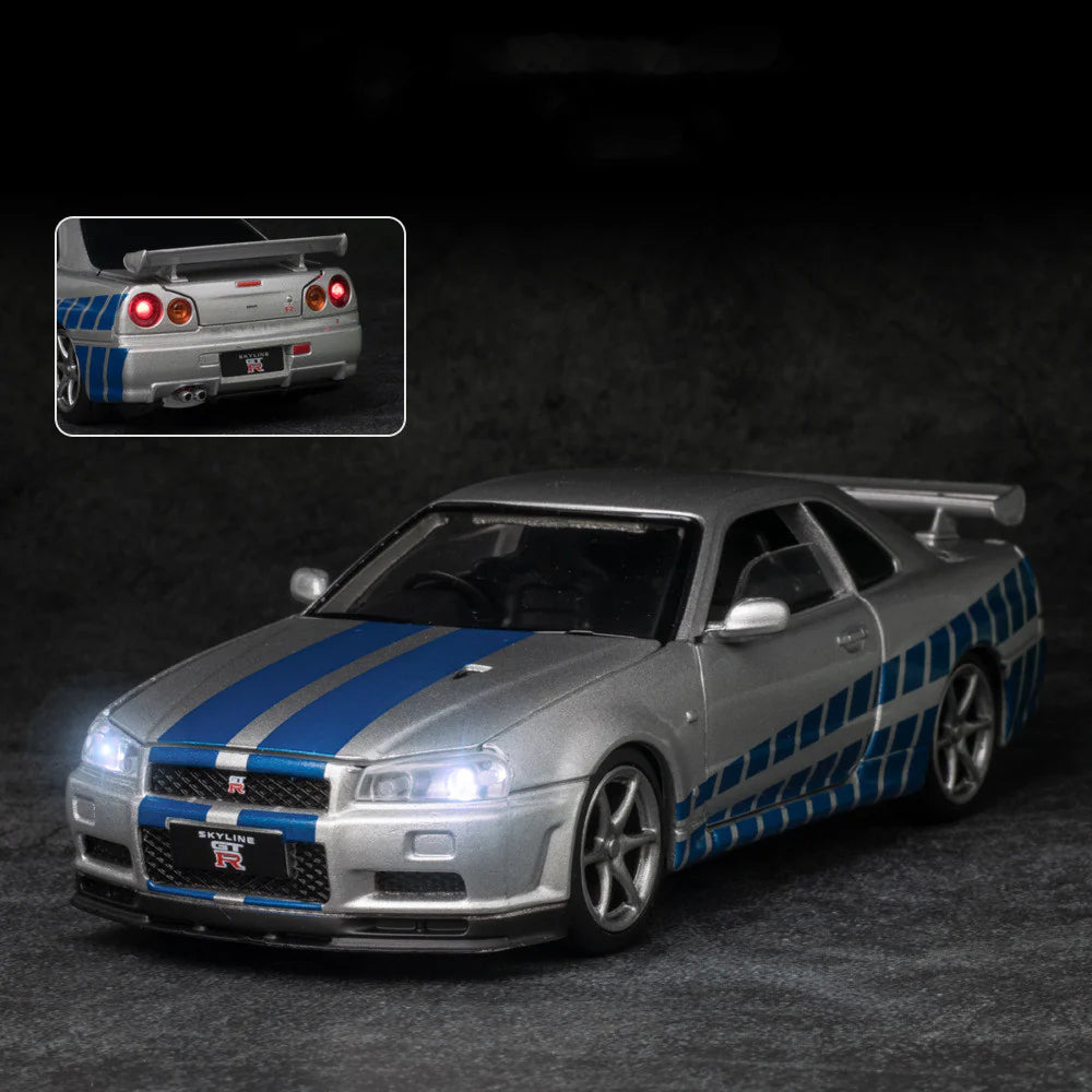 ToyZone™ Simulation Alloy Car Model Speed and Passion Car Creative Decoration