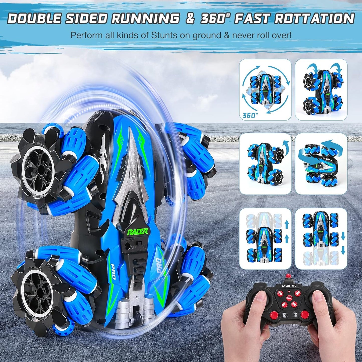 ToyZone™ 360° Racer Stunt Car