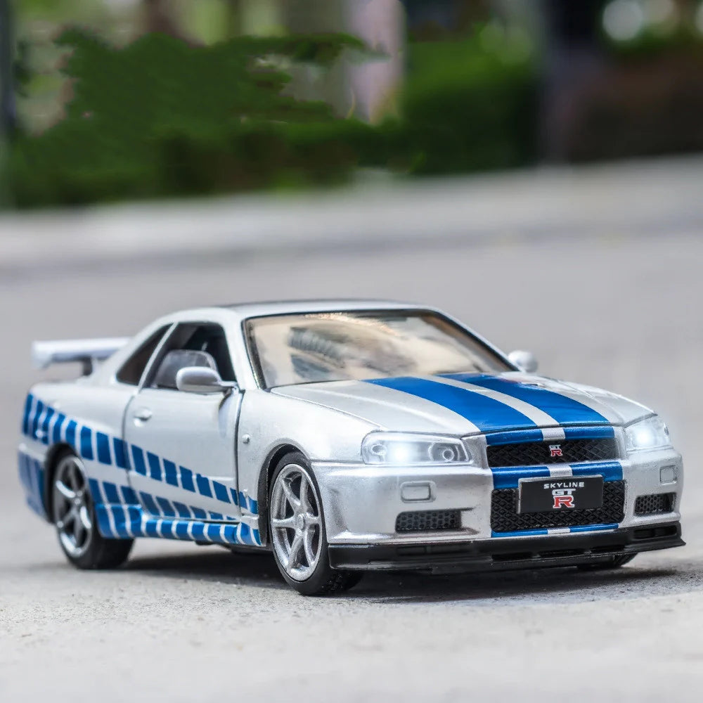 ToyZone™ Simulation Alloy Car Model Speed and Passion Car Creative Decoration