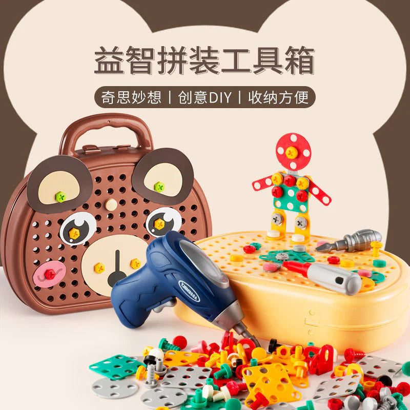 ToyZone™ DIY Screw Puzzle Suitcase