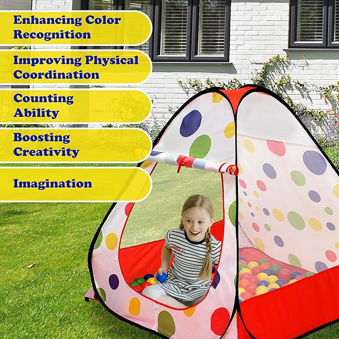 ToyZone™ Kids Playhouse Tent
