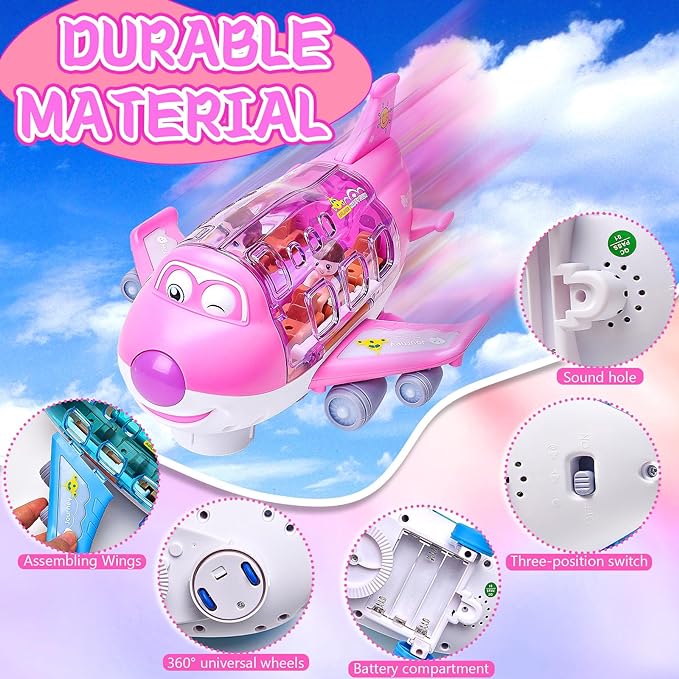 ToyZone™ Rotating Electric Airplane