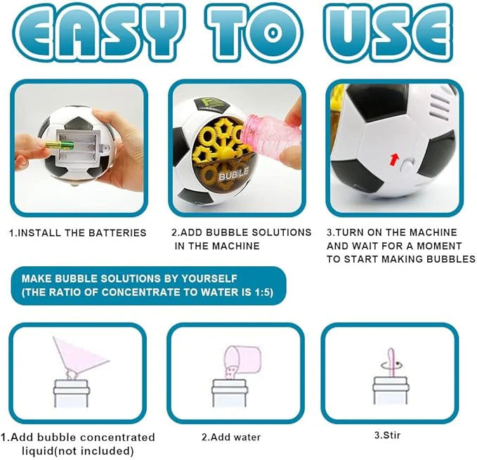 ToyZone™ Automatic Bubble Machine