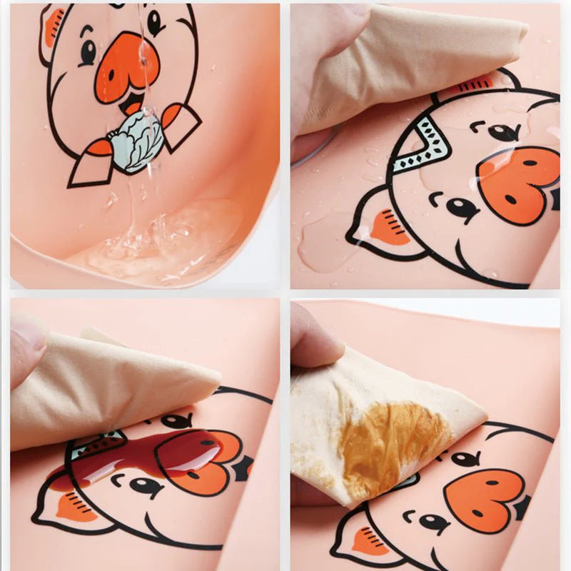 ToyZone™ Baby Eating Bibs Super Silicone Soft Pocket