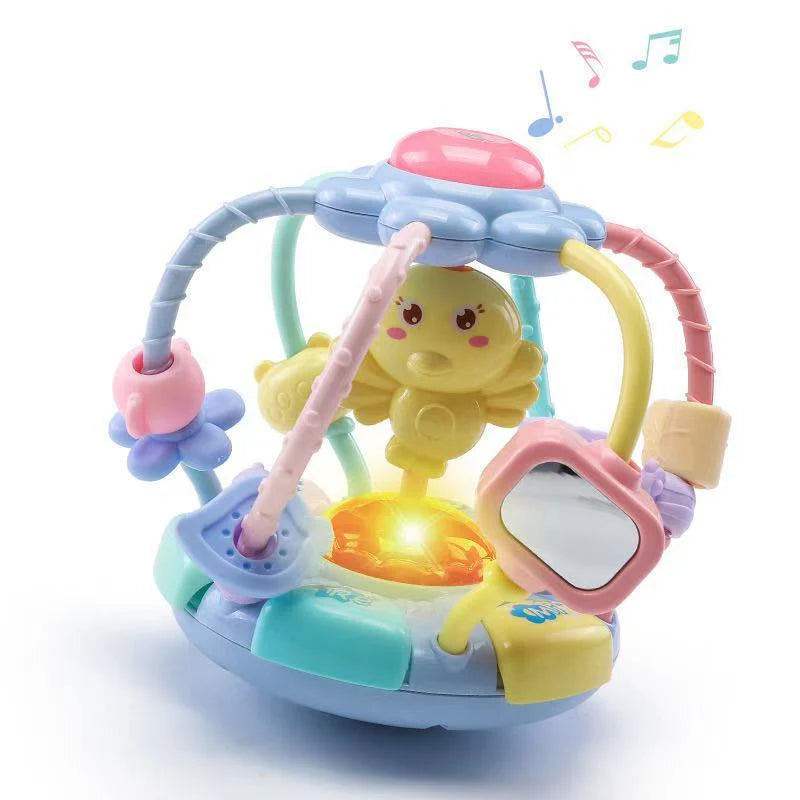 ToyZone™ Baby Rattle Toy Teether Baby Grip Training Glowing Toy