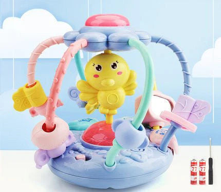 ToyZone™ Baby Rattle Toy Teether Baby Grip Training Glowing Toy