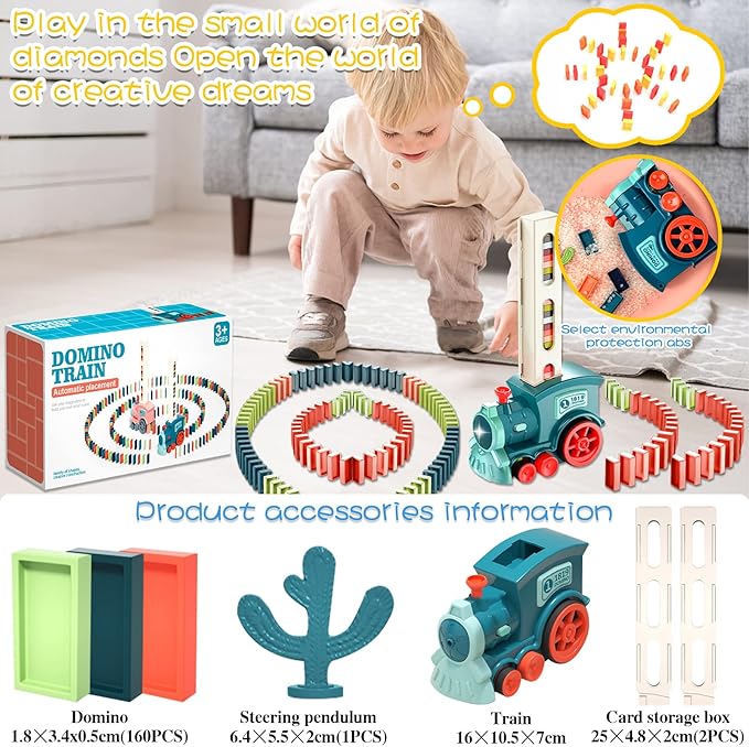ToyZone™ Blocks Train Set
