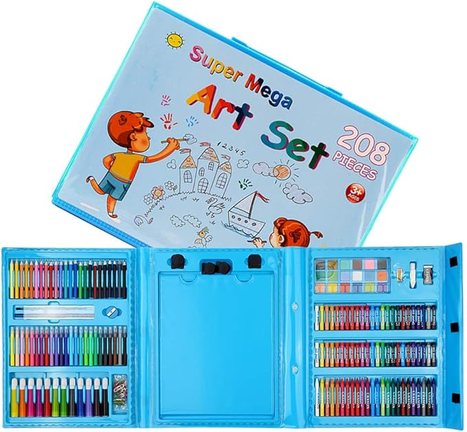 ToyZone™ Drawing & Painting Set (208pc)