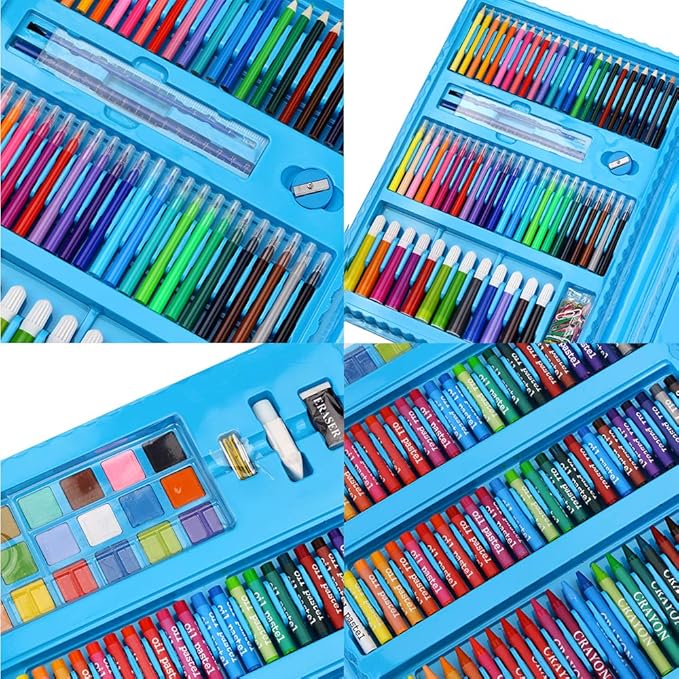 ToyZone™ Drawing & Painting Set (208pc)