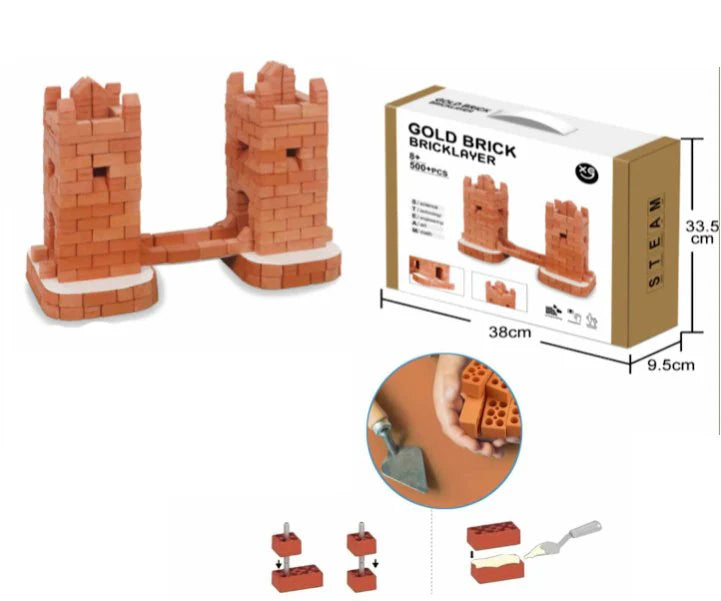ToyZone™ Construction Kit Build Your Own Gold Brick