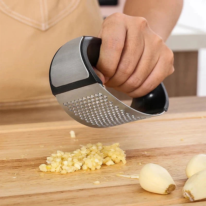 ToyZone™ Garlic Press Rocker Stainless Steel