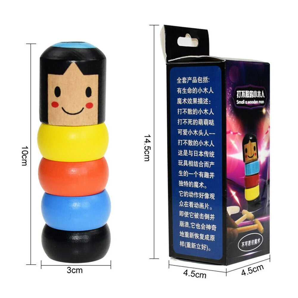 ToyZone™ Unbreakable Wooden Magic Man