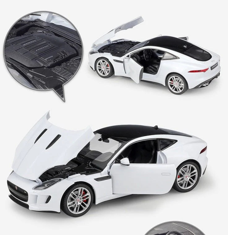 ToyZone™ JAGUAR F-Type Coupe Simulation Alloy Car Model Adult