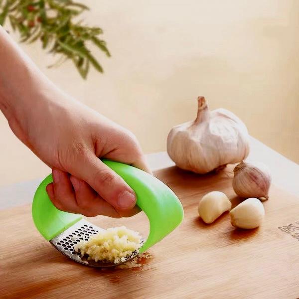 ToyZone™ Garlic Press Rocker Stainless Steel